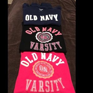 3 Old Navy Thermal long sleeve tees